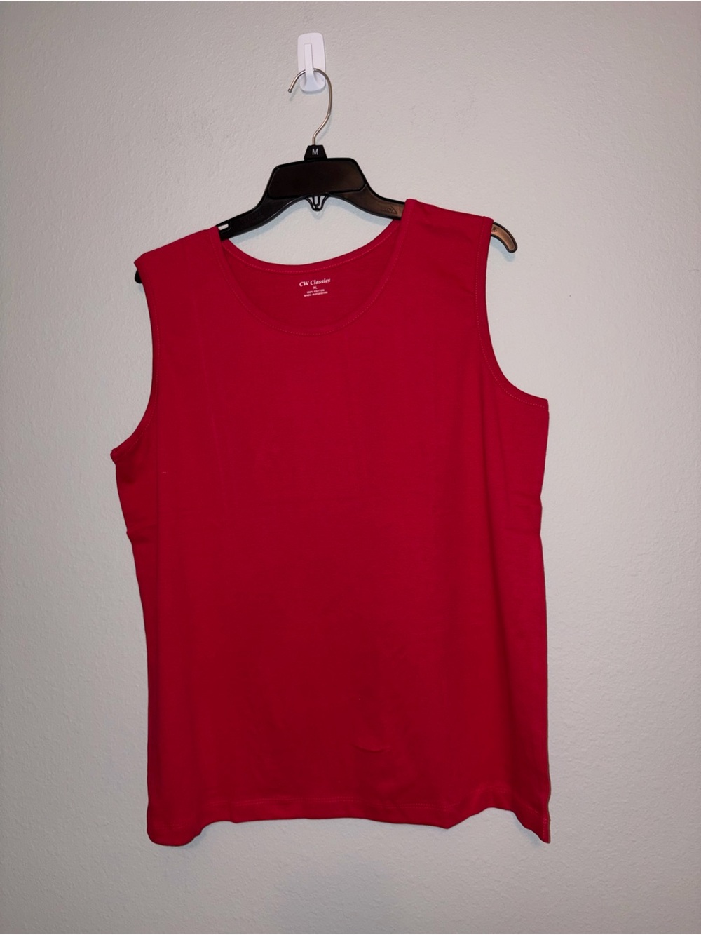 CW Classics Red Tank Top Size XL